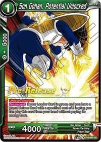 Son Gohan, Potential Unlocked - Rise of the Unison Warrior Pre-Release Cards - Dragon Ball Super: Masters card