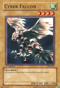 Cyber Falcon - Pharaoh's Servant - YuGiOh card