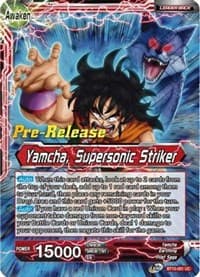 Yamcha // Yamcha, Supersonic Striker - Rise of the Unison Warrior Pre-Release Cards - Dragon Ball Super: Masters card