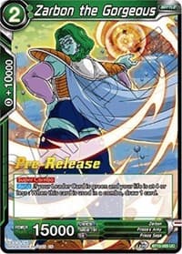 Zarbon the Gorgeous - Rise of the Unison Warrior Pre-Release Cards - Dragon Ball Super: Masters card