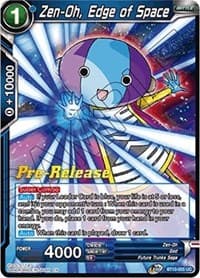 Zen-Oh, Edge of Space - Rise of the Unison Warrior Pre-Release Cards - Dragon Ball Super: Masters card