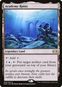 Academy Ruins - Double Masters - Magic: The Gathering card