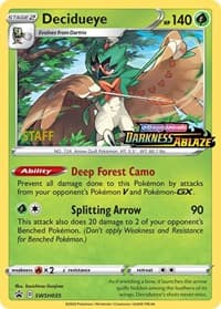 Decidueye - SWSH035 (Prerelease) [Staff] - SWSH: Sword & Shield Promo Cards - Pokemon card
