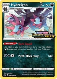 Hydreigon - SWSH037 (Prerelease) - SWSH: Sword & Shield Promo Cards - Pokemon card