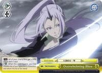 Overwhelming Blow - That Time I Got Reincarnated as a Slime - Weiss Schwarz card