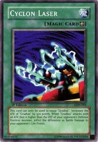Cyclon Laser - Labyrinth of Nightmare - YuGiOh card