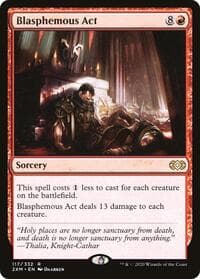 Blasphemous Act - Double Masters - Magic: The Gathering card