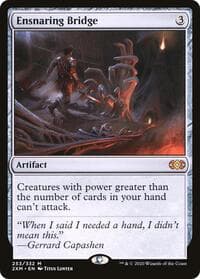 Ensnaring Bridge - Double Masters - Magic: The Gathering card