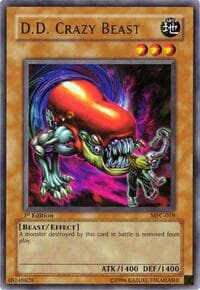 D.D. Crazy Beast - Magician's Force - YuGiOh card
