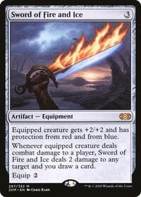 Sword of Fire and Ice - Double Masters - Magic: The Gathering card