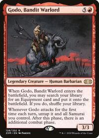 Godo, Bandit Warlord - Double Masters - Magic: The Gathering card