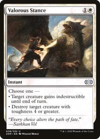 Valorous Stance - Double Masters - Magic: The Gathering card