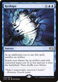 Reshape - Double Masters - Magic: The Gathering card