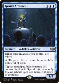 Grand Architect - Double Masters - Magic: The Gathering card