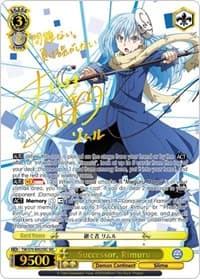 Successor, Rimuru (SEC) (Gold Signature) - That Time I Got Reincarnated as a Slime - Weiss Schwarz card