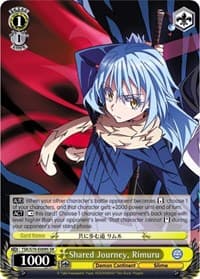 Shared Journey, Rimuru (SR) - That Time I Got Reincarnated as a Slime - Weiss Schwarz card