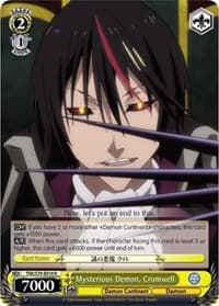 Mysterious Demon, Cromwell - That Time I Got Reincarnated as a Slime - Weiss Schwarz card