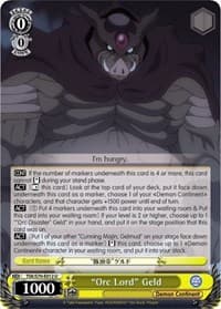 "Orc Lord" Geld - That Time I Got Reincarnated as a Slime - Weiss Schwarz card
