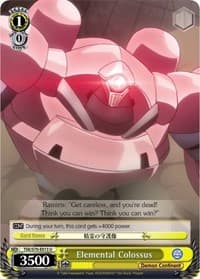 Elemental Colossus - That Time I Got Reincarnated as a Slime - Weiss Schwarz card
