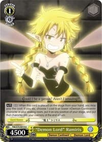 "Demon Lord" Ramiris - That Time I Got Reincarnated as a Slime - Weiss Schwarz card