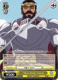 "Hero King" Gazel - That Time I Got Reincarnated as a Slime - Weiss Schwarz card