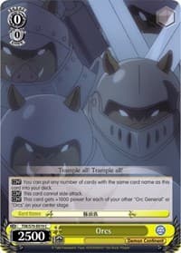 Orcs - That Time I Got Reincarnated as a Slime - Weiss Schwarz card