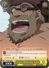 Expert Blacksmith, Kaijin - That Time I Got Reincarnated as a Slime - Weiss Schwarz card