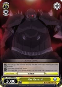 Orc General - That Time I Got Reincarnated as a Slime - Weiss Schwarz card