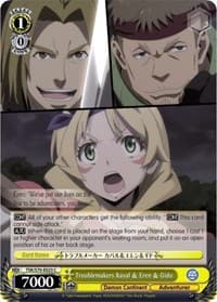 Troublemakers Kaval & Eren & Gido - That Time I Got Reincarnated as a Slime - Weiss Schwarz card