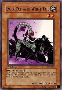 Dark Cat with White Tail - Magician's Force - YuGiOh card