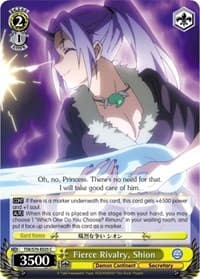 Fierce Rivalry, Shion - That Time I Got Reincarnated as a Slime - Weiss Schwarz card