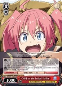 Child on the Inside? Milim (SR) - That Time I Got Reincarnated as a Slime - Weiss Schwarz card