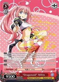 "Dragonoid" Milim (SP) (Gold Signature) - That Time I Got Reincarnated as a Slime - Weiss Schwarz card