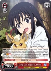 Taking Care Together, Shizu - That Time I Got Reincarnated as a Slime - Weiss Schwarz card