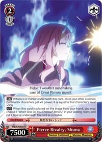 Fierce Rivalry, Shuna - That Time I Got Reincarnated as a Slime - Weiss Schwarz card