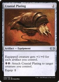 Cranial Plating - Double Masters - Magic: The Gathering card