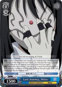 Last Journey, Shizu - That Time I Got Reincarnated as a Slime - Weiss Schwarz card
