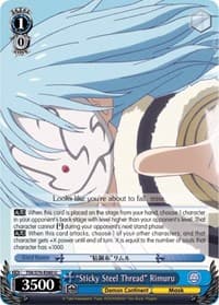 "Sticky Steel Thread" Rimuru - That Time I Got Reincarnated as a Slime - Weiss Schwarz card