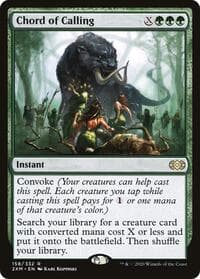 Chord of Calling - Double Masters - Magic: The Gathering card