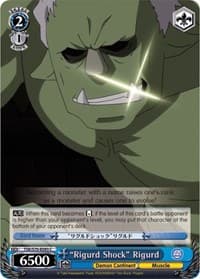 "Rigurd Shock" Rigurd - That Time I Got Reincarnated as a Slime - Weiss Schwarz card