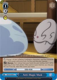Anti-Magic Mask - That Time I Got Reincarnated as a Slime - Weiss Schwarz card