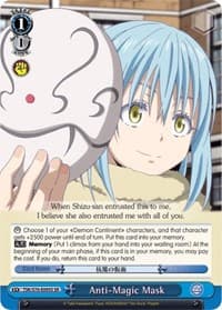 Anti-Magic Mask (SR) - That Time I Got Reincarnated as a Slime - Weiss Schwarz card