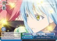 Last-Ditch Effort - That Time I Got Reincarnated as a Slime - Weiss Schwarz card