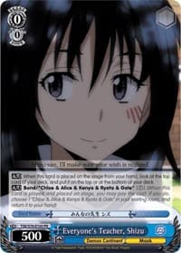Everyone's Teacher, Shizu - That Time I Got Reincarnated as a Slime - Weiss Schwarz card