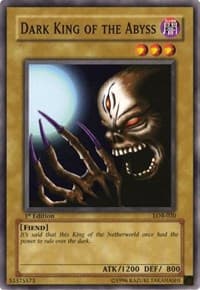 Dark King of the Abyss - The Legend of Blue Eyes White Dragon - YuGiOh card