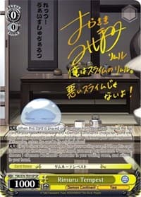 Rimuru Tempest (SP) - That Time I Got Reincarnated as a Slime - Weiss Schwarz card
