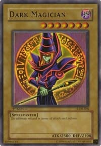 Dark Magician - The Legend of Blue Eyes White Dragon - YuGiOh card