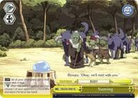 Naming - That Time I Got Reincarnated as a Slime - Weiss Schwarz card