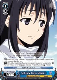 Solitary Path, Shizu - That Time I Got Reincarnated as a Slime - Weiss Schwarz card