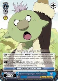 Summoning Tempest Wolves! Gobta - That Time I Got Reincarnated as a Slime - Weiss Schwarz card